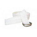 Wide Double Hoop Canvas Web Belt 1.75" x 45.5"